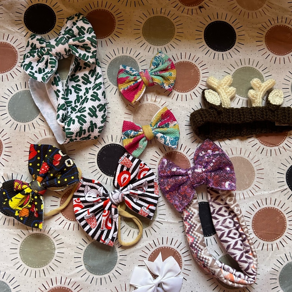 Colorful Kids Hair Accessories Set